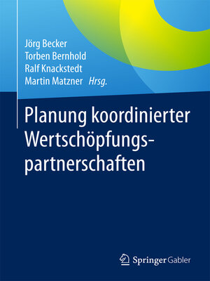 cover image of Planung koordinierter Wertschöpfungspartnerschaften